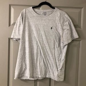 Men’s light heather grey Polo Ralph Lauren T-shirt